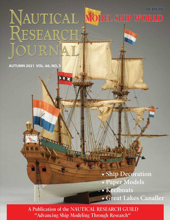 Nautical Research Journal Volume 66.3 Back Issue