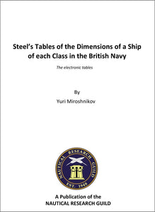 Steel's Tables of the Dimensions of a Ship of each Class in the British Navy