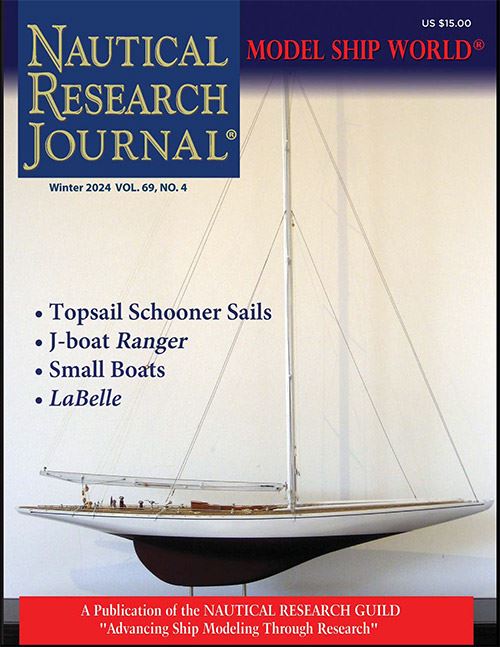 Nautical Research Journal Volume 69.4 Back Issue