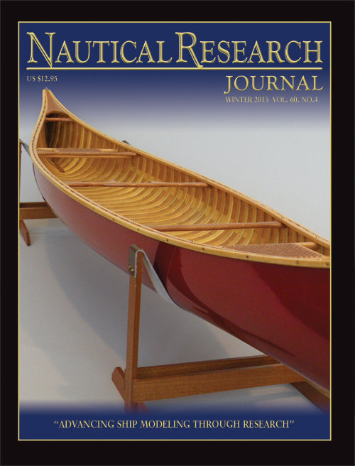 Nautical Research Journal Volume 60.4 Back Issue