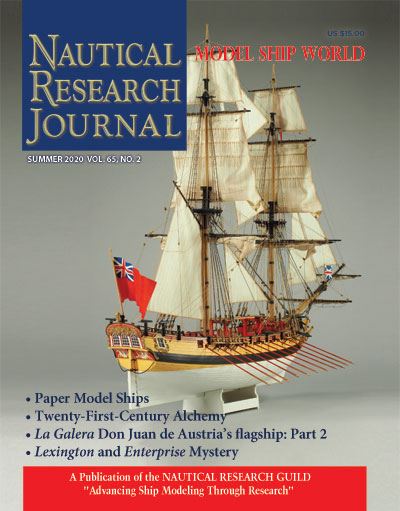 Nautical Research Journal Volume 65.2 Back Issue