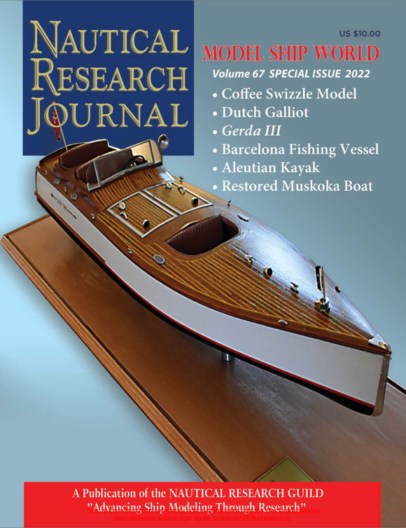 Nautical Research Journal Volume 67 Special Edition